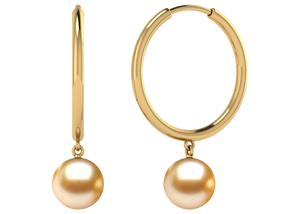 Golden South Sea Pearl Maddison Earring
