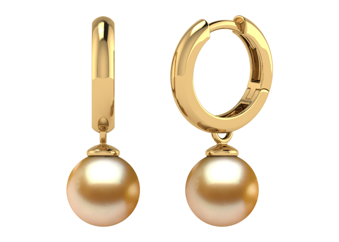 Golden South Sea Pearl Maeve Earring