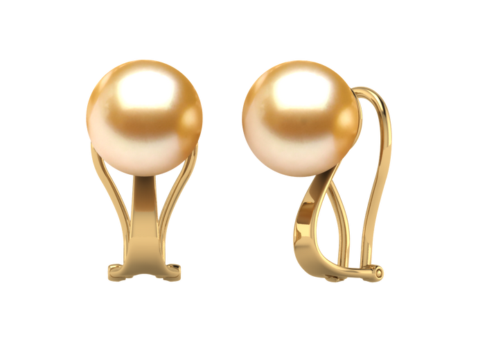 Golden South Sea Pearl Zuri Earring