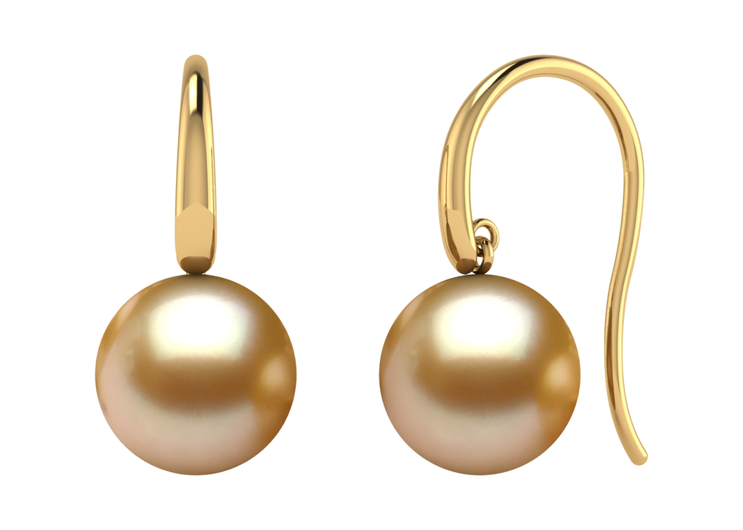 Golden South Sea Pearl Lana Earring