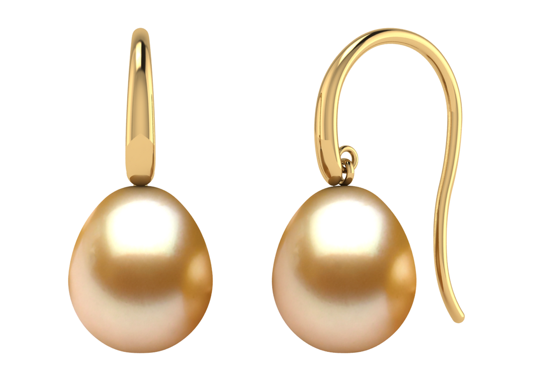Golden South Sea Pearl Madeleine Earring