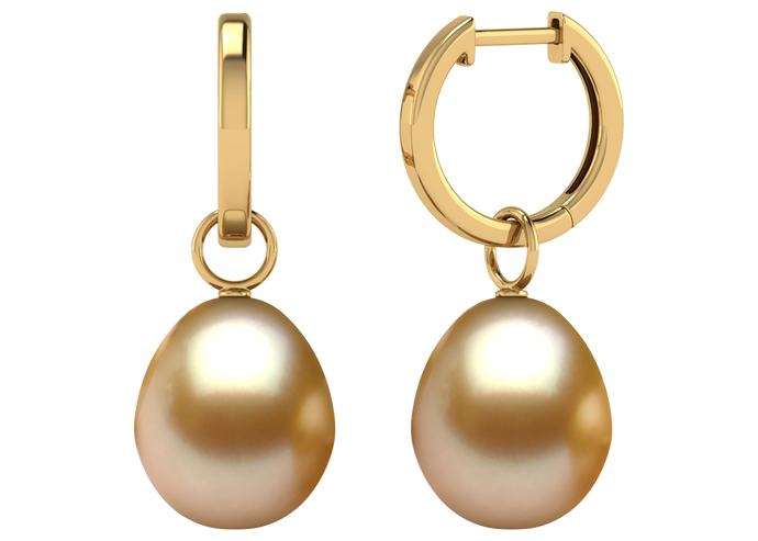 Golden South Sea Pearl Kenzie Earring