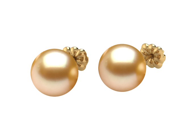 Golden South Sea Pearl Miracle Earring