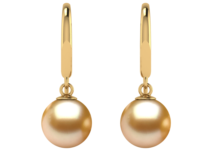 Golden South Sea Pearl Everleigh Earring