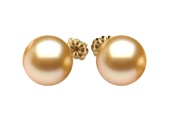 Golden South Sea Pearl Luciana Earring