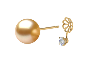 Golden South Sea Pearl Nadia Earring