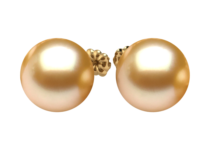 Golden South Sea Pearl Saylor Earring