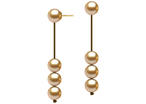 Golden South Sea Pearl Kendra Earring