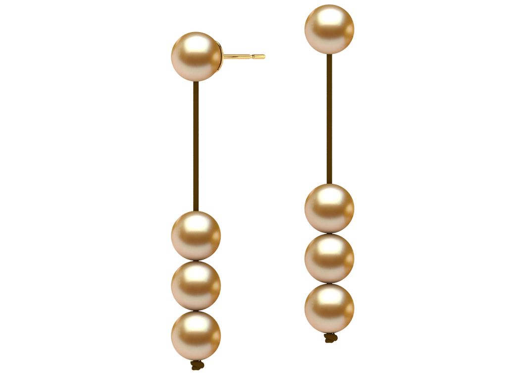 Golden South Sea Pearl Kendra Earring