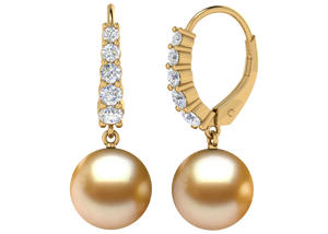 Golden South Sea Pearl Nylah Earring