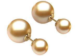 Golden South Sea Pearl Leslie Earring