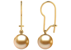 Golden South Sea Pearl Nayeli Earring