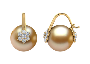 Golden South Sea Pearl Lainey Earring