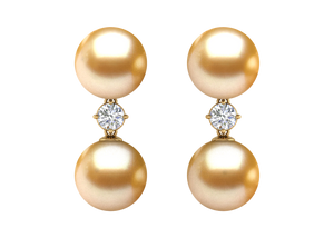 Golden South Sea Pearl Kassidy Earring