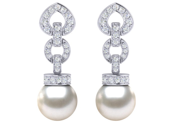 Freshwater Pearl Journey Earring