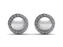 Load image into Gallery viewer, South Sea Pearl Halo Earring
