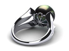 Load image into Gallery viewer, Tahitian Pearl Four Princess Ring