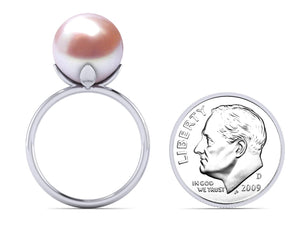 Freshwater Pearl Petal Ring