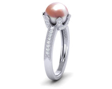 Load image into Gallery viewer, Freshwater Pearl Crown Ring