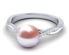 Load image into Gallery viewer, Freshwater Pearl Braid Ring
