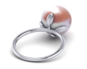 Freshwater Pearl Petal Ring