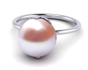 Freshwater Pearl Olive Branch Ring