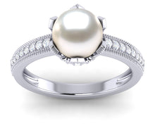 Load image into Gallery viewer, South Sea Pearl Crown Ring