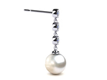 Load image into Gallery viewer, South Sea Pearl Diamond Cascade Earring