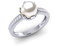 Load image into Gallery viewer, South Sea Pearl Crown Ring
